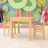 Flash Furniture Kids Natural Solid Wood Table And Chair Set For Classroom, Playroom, Kitchen 2 Flash Furniture Kids Natural Solid Wood Table And Chair Set For Classroom, Playroom, Kitchen -Children Products Store GUEST 00b3d973 99e4 4328 a16a f5617c569b8b