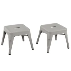 Harper & Hudson Set Of 2 Kids' Metal Stools - ACEssentials 20 Harper & Hudson Set Of 2 Kids' Metal Stools - ACEssentials -Children Products Store GUEST 00d401e7 85b6 4bff b791 30d965e89b57