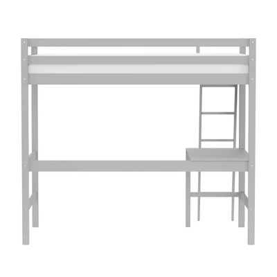 Kids' Twin Caspian Study Loft Gray - Hillsdale Furniture 6 Kids' Twin Caspian Study Loft Gray - Hillsdale Furniture - Image 4