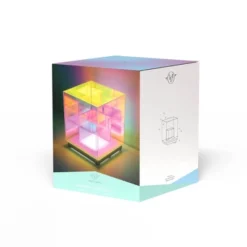 Teen Iridescent Acrylic LED Cube Novelty Table Lamp - West & Arrow -Children Products Store GUEST 01fc000f 7ab7 43ee b06e aa17113a2c0d