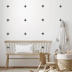Black Watercolor Swiss Crosses Wall Decor - Decalcomania 10 Black Watercolor Swiss Crosses Wall Decor - Decalcomania -Children Products Store GUEST 0245522d 71c3 47c3 b6b1 139a2f2700ba