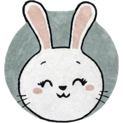 NuLOOM Vera Bunny Machine Washable Kids Area Rug -Children Products Store GUEST 029fd25f 8cd4 45bf a563 30231052c8a9