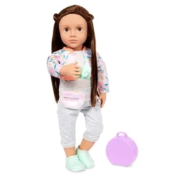 Our Generation Reese 18" Posable Travel Doll & Storybook -Children Products Store GUEST 0368d5a1 a955 4cae 8cad c7ea48bae3cb