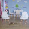 Emma And Oliver 4 Pack Kids Shaggy Dog Accent Chair - Desk Chair - Playroom Chair -Children Products Store GUEST 0755756e 065b 43b1 b920 43ec0cdbfa4f