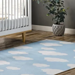 NuLOOM Lilia Machine Washable Kids Cloud Area Rug -Children Products Store GUEST 075da66c d508 416a 8aaa ddc8486b704c