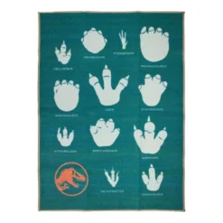40" X 54" Jurassic World Rug