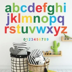 Colorful Lowercase Alphabet Giant Peel And Stick Wall Decals - RoomMates -Children Products Store GUEST 08b147e5 cff2 4a5c ad88 e79a859a1ae6