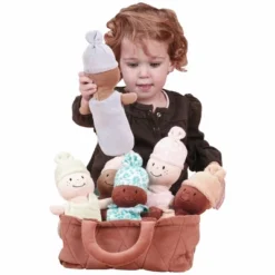 Creative Minds Basket Of Soft Babies With Removable Sack Dresses - Set Of 6 -Children Products Store GUEST 09fba1b9 8748 4745 8bbd b22742463957
