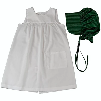 The Queen's Treasures Child-Size Little House Prairie Apron & Bonnet Set 7 The Queen's Treasures Child-Size Little House Prairie Apron & Bonnet Set - Image 5