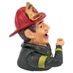 Design Toscano Fireman's Fund Die-Cast Iron Mechanical Coin Bank -Children Products Store GUEST 0ade04d3 07f7 46d4 8205 86650adc4947