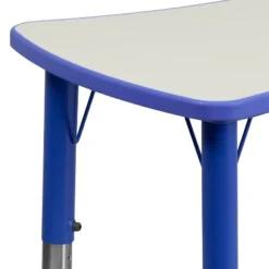 Flash Furniture 21.875"W X 26.625"L Rectangular Plastic Height Adjustable Activity Table -Children Products Store GUEST 0bda6833 6b90 419d a6cc ceb9140f0a8f