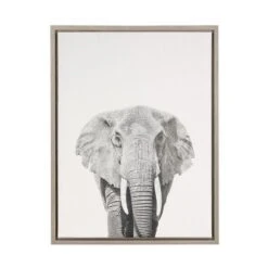 24" X 18" Elephant Framed Canvas Art - Uniek -Children Products Store GUEST 0d5507b8 d42a 4e9b 8048 4a8689b188ac