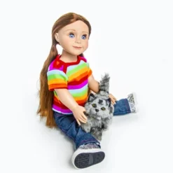 The Queen's Treasures 18 Inch Doll Pet Realistic Grey Striped Kitty Cat -Children Products Store GUEST 0d59d427 3e84 4ba1 9869 cdfa7ab96468