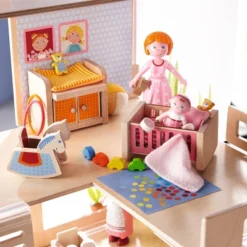 HABA Little Friends Children's Nursery Room - Dollhouse Furniture For 4" Bendy Dolls 6 HABA Little Friends Children's Nursery Room - Dollhouse Furniture For 4" Bendy Dolls -Children Products Store GUEST 0d830058 25ce 491c b37d 002a12362434