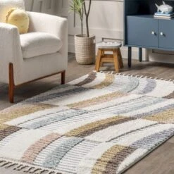 NuLOOM Steffi Striped Waves Kids Tasseled Area Rug -Children Products Store GUEST 0dbd7656 025b 42dd be74 15a997f070f8