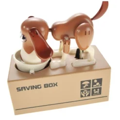 Insten My Dog Piggy Bank, Robotic Coin Munching Money Box, Kids Toys Birthday Gift, White Brown -Children Products Store GUEST 0dd4b58f d00d 42d5 a670 3e09ef93de7f