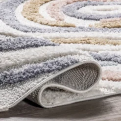 NuLOOM Adette Abstract Swirl Kids Tassel Area Rug -Children Products Store GUEST 0e046a76 82c7 47d5 98b1 21eaba935e3c