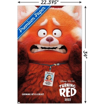 Trends International Disney Pixar Turning Red - Teaser One Sheet Unframed Wall Poster Prints 4 Trends International Disney Pixar Turning Red - Teaser One Sheet Unframed Wall Poster Prints - Image 2
