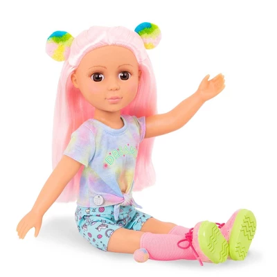 Glitter Girls Poseable Doll With Colored Hair & Accessories - Nixie 4 Glitter Girls Poseable Doll With Colored Hair & Accessories - Nixie - Image 2