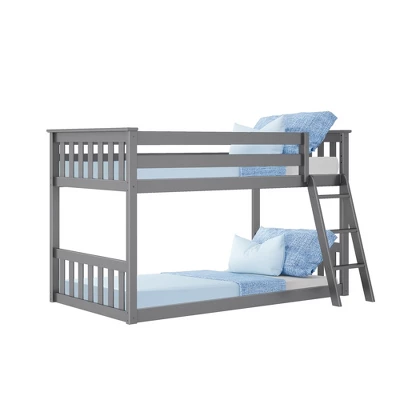 Max & Lily Twin Over Twin Low Bunk Bed 10 Max & Lily Twin Over Twin Low Bunk Bed - Image 8