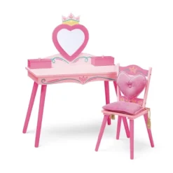 Princess Vanity Table And Chair Set - WildKin -Children Products Store GUEST 12ef36f3 9441 4661 a3ac 50ed5920c42c