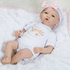 Paradise Galleries Reborn Baby Doll In Silicone-like Vinyl, 19 Inch Newborn Girl Baby Bundles: Born To Sparkle, 7-Piece Ensemble -Children Products Store GUEST 12fb0e12 bd50 49a8 8c9f 8b1f0f9a0c00