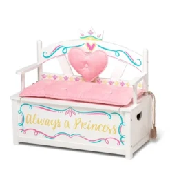 Princess Bench Seat With Storage - WildKin 13 Princess Bench Seat With Storage - WildKin -Children Products Store GUEST 137f8c04 5fc8 406a 984e 77bb463346cd