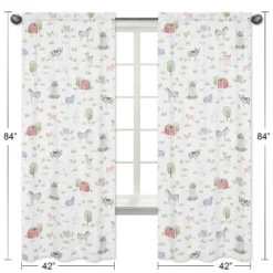 2pc Animal Print Sweet Jojo Designs On The Farm Window Panel - Sweet Jojo Designs 9 2pc Animal Print Sweet Jojo Designs On The Farm Window Panel - Sweet Jojo Designs -Children Products Store GUEST 14e7036d 3efa 49ff 8527 07fc09f779d7