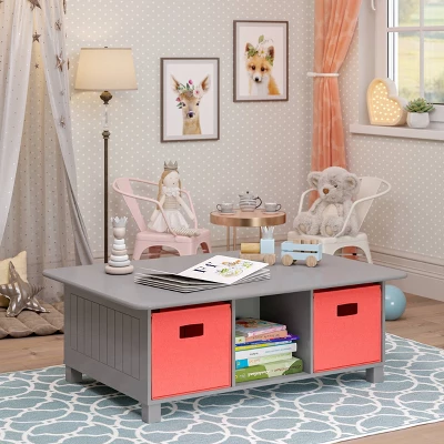 Kids' 6 Cubby Storage Activity Table - RiverRidge Home 5 Kids' 6 Cubby Storage Activity Table - RiverRidge Home - Image 3
