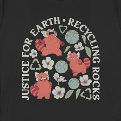 Women's Turning Red Recycling Rocks T-Shirt 3 Women's Turning Red Recycling Rocks T-Shirt