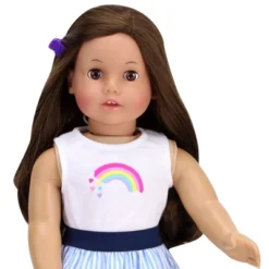Sophia’s Rainbow Shirt And Striped Skirt For 18" Dolls, Multicolor 8 Sophia’s Rainbow Shirt And Striped Skirt For 18" Dolls, Multicolor -Children Products Store GUEST 160d164b 46ec 45fd adfb cab8110d99d8