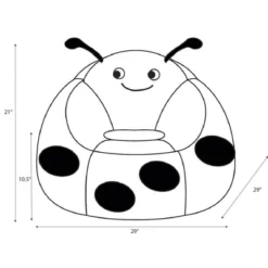 Ladybug Kids' Bean Bag Chair - Pillowfort™ -Children Products Store GUEST 1660bcba 5e0e 4df1 b7f0 9cda9c9c18e8