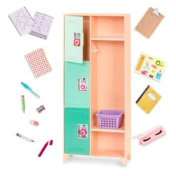 Our Generation Classroom Cool School Locker Accessory Set For 18" Dolls 14 Our Generation Classroom Cool School Locker Accessory Set For 18" Dolls -Children Products Store GUEST 197538a0 bf80 4001 a2f7 a8dc507f2173
