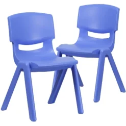 Emma And Oliver 2 Pack Plastic Stackable School Chair With 15.5"H Seat -Children Products Store GUEST 1ab84894 7e5c 447a a8a6 db0127cc09d1