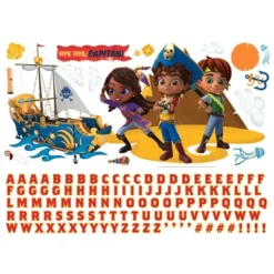 Santiago Of The Seas Giant Peel & Stick Wall Decals With Alphabet - RoomMates -Children Products Store GUEST 1cab157b ba24 4975 bbf4 488e714c995a