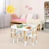 Costway Kids Wooden Table & 2 Chairs Set Children Activity Table Set -Children Products Store GUEST 1dc06c77 3ed0 46f8 9f5b 57f9d49ef619