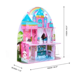 Olivia's Little World By Teamson Kids Furnished Castle Dollhouse For 12" Dolls -Children Products Store GUEST 1f3c4cf5 3494 49b5 a7d9 3a0be96ef927