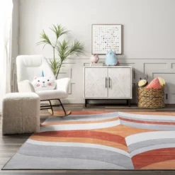 NuLOOM Ilana Retro Machine Washable Kids Area Rug -Children Products Store GUEST 1fe65de4 eaf0 4d72 8449 a516a043c942