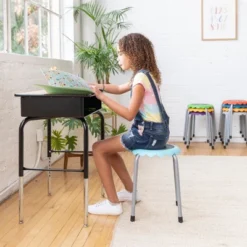 ECR4Kids Daisy Stackable Stool Set, Flexible Seating, 17in Seat Height, 8-Piece -Children Products Store GUEST 200e5fa8 4264 42cd 91e2 15436ea85766