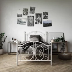 Twin Kids' Bombay Metal Bed White - Room & Joy 14 Twin Kids' Bombay Metal Bed White - Room & Joy -Children Products Store GUEST 20a618ff e809 4c83 a175 ed4bdb6f8d14