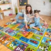 KC CUBS | Looney Tunes Boy & Girl Kids ABC Alphabet, Jobs & Objects Educational Learning & Play Nursery Bedroom Classroom Rug Carpet -Children Products Store GUEST 213cbaf8 925a 4399 9384 b94ae24ffa3a