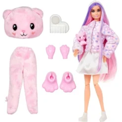Barbie Cutie Reveal Cozy Cute Tees Series Teddy Bear Doll -Children Products Store GUEST 218d6797 1487 4eab b749 3f1dc8f04543
