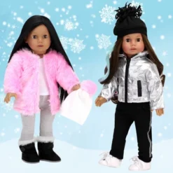 Sophia’s Coat, Winter Hat, Leggings And Boots For 18" Dolls, Pink 7 Sophia’s Coat, Winter Hat, Leggings And Boots For 18" Dolls, Pink -Children Products Store GUEST 21dcb099 5c07 4e32 9a32 1beac41688d6