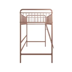 Twin Kaila Metal Loft Bed Rose Gold - Room & Joy -Children Products Store GUEST 22082361 e274 4702 9033 8088ffa6702a