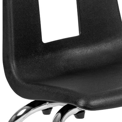 Emma And Oliver Student Stack School Chair - 12-inch 8 Emma And Oliver Student Stack School Chair - 12-inch - Image 6