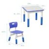 ECR4Kids Square Resin Dry-Erase Adjustable Activity Table With 2 Chairs (3-Piece Set) 1 ECR4Kids Square Resin Dry-Erase Adjustable Activity Table With 2 Chairs (3-Piece Set) -Children Products Store GUEST 2346dcb6 243f 4174 a76b a6576a62f0ff