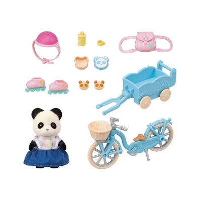 Calico Critters Cycle & Skate Set Panda Girl 4 Calico Critters Cycle & Skate Set Panda Girl - Image 2
