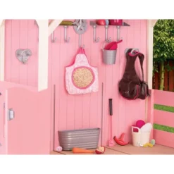 Our Generation Horse Barn Playset For 18" Dolls - Saddle Up Stables - Pink -Children Products Store GUEST 24b17ec7 0c9f 4502 859e 645fd279a892