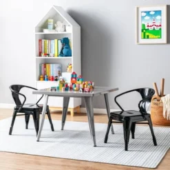 Set Of 2 Harper & Hudson Kids' Metal Activity Chairs - ACEssentials -Children Products Store GUEST 24b8bbe7 6521 4420 ba76 99c7aad5fda5