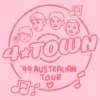 Girl's Turning Red 4*Town '99 Australian Tour Badge T-Shirt -Children Products Store GUEST 25cf09ec f5dd 465b b68f 5a48ed80357c